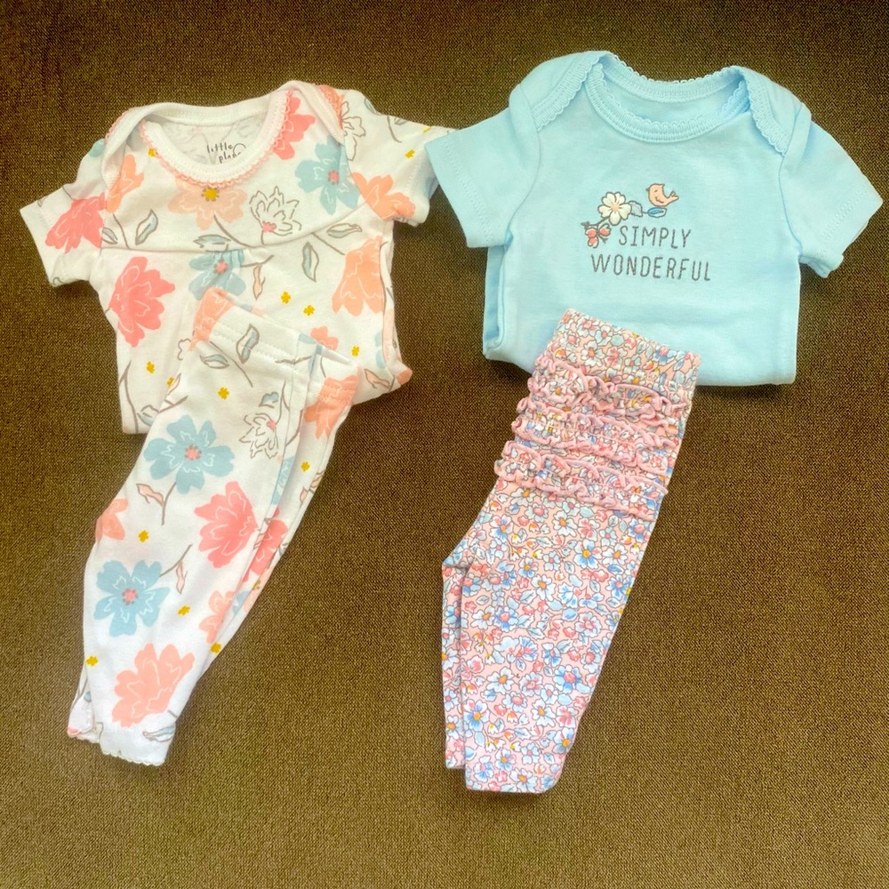 NWOT baby girl outfits